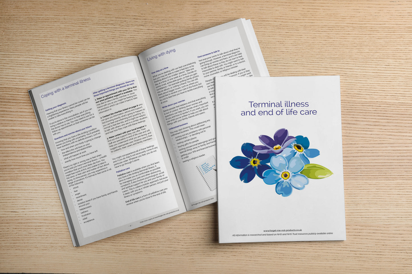 Terminal illness and end-of-life care introductory booklet
