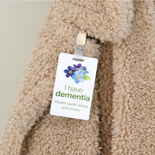 Dementia ID badge