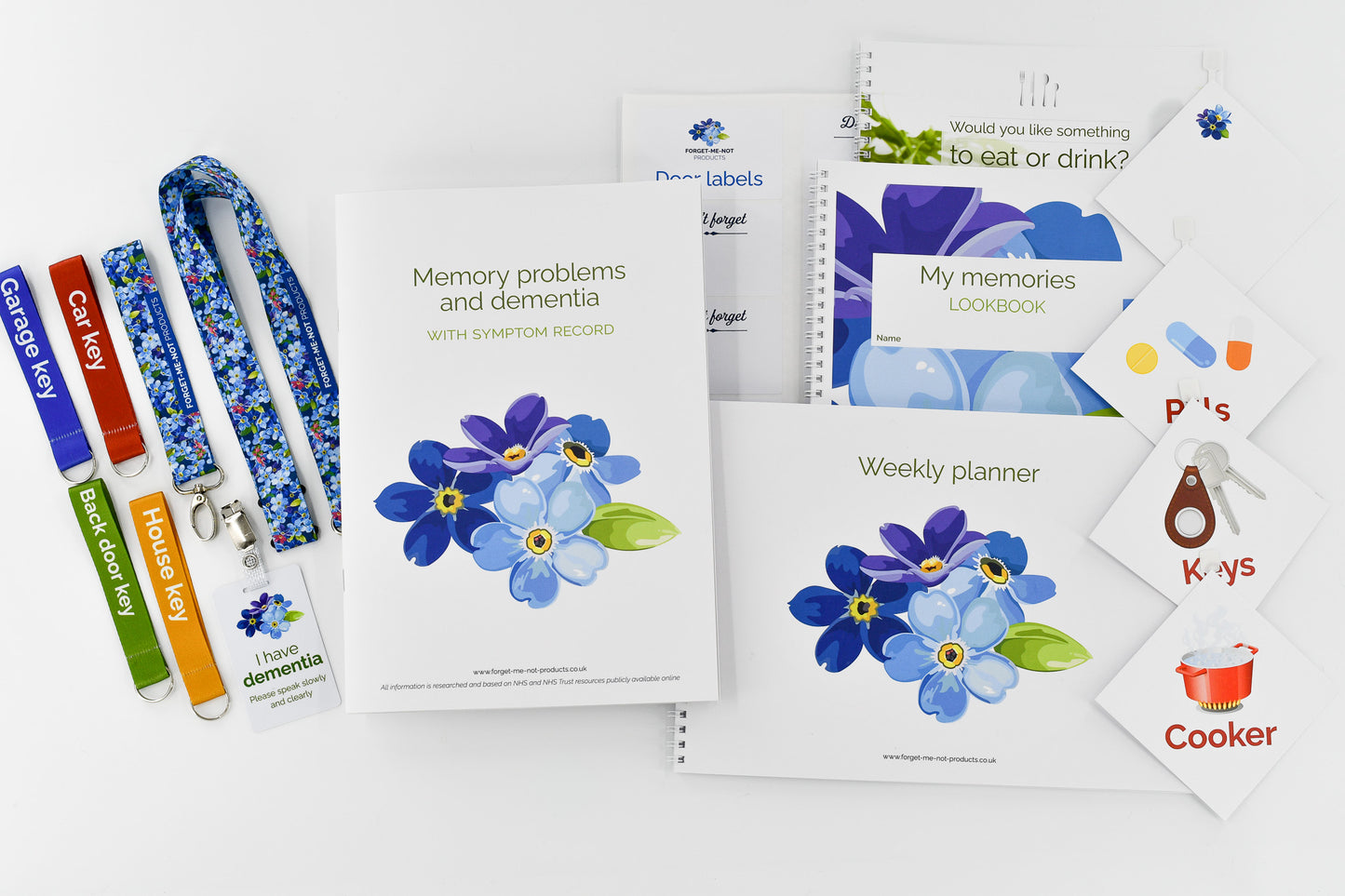 Memory problems and dementia care pack  In this pack, you will find information and practical tools to help you if you are having difficulties with your memory.