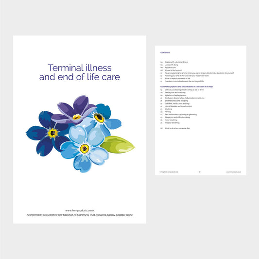 Terminal illness and end-of-life care (digital download) includes advanced statement of wishes