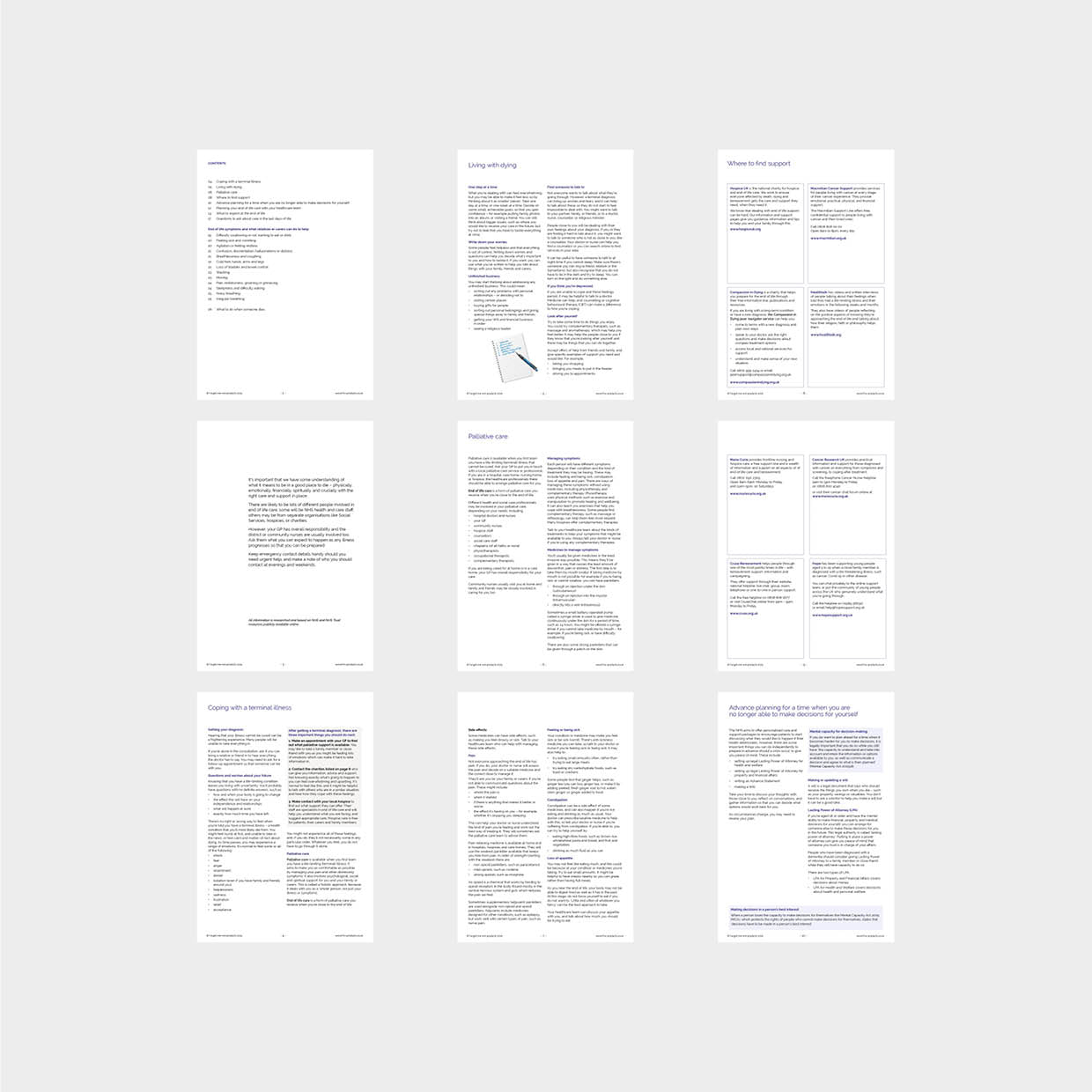 Terminal illness and end-of-life care (digital download) includes advanced statement of wishes